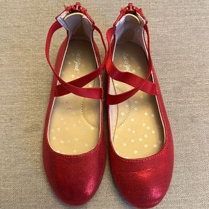 Like New Cat & Jack Red Mary Jane’s